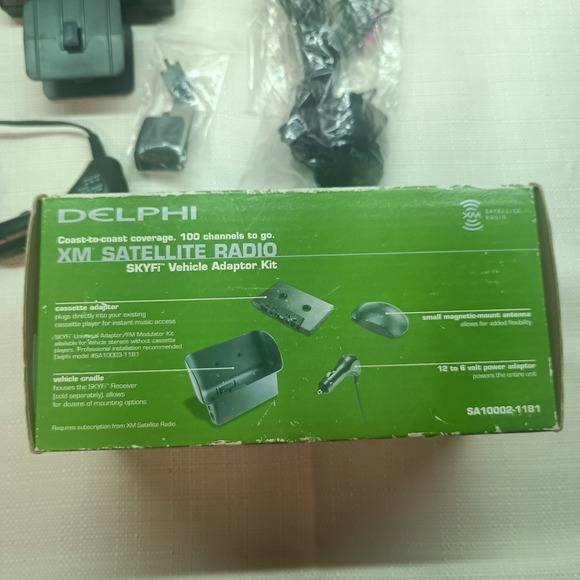 Delphi Skyphi Vehicle‎ Adapter Kit XM Satellite Radio Pre-owned SA10002-11B1 - Picture 3 of 4